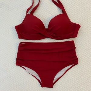 Women’s Red 💋Bathing Suit